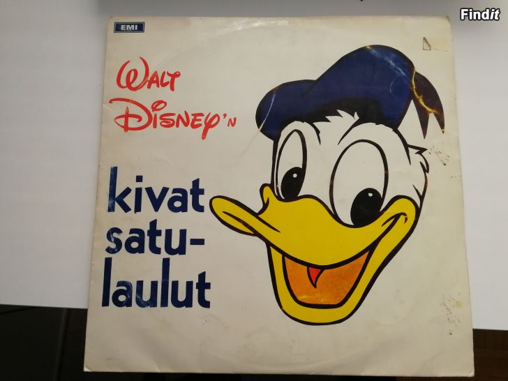 Myydään Walt Disneyn kivat satulaulut -1970.Lp
