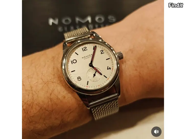 Säljes Nomos Glashütte Club ref. 701