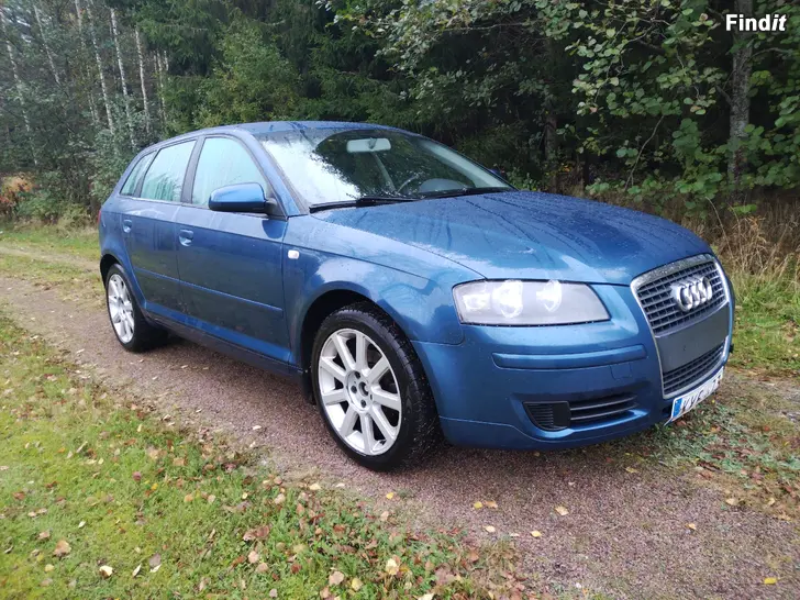 Myydään Audi A3 1,6 Sportback 2006  Juuri katsastettu