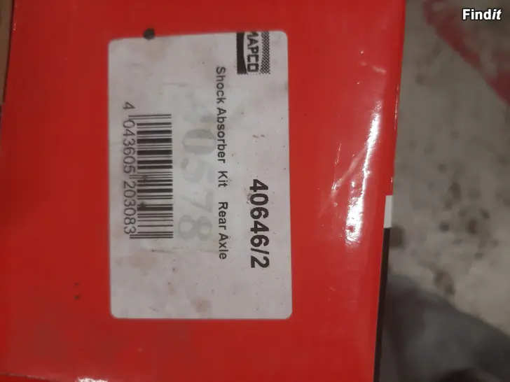 Myydään Ford Transit -92-98 fram bromsar+ bak stötsdämpare