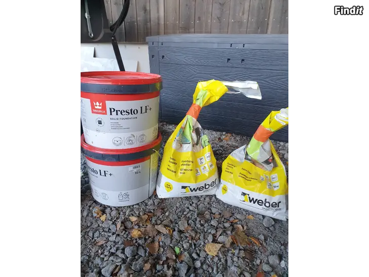 Säljes Överblivet byggmaterial