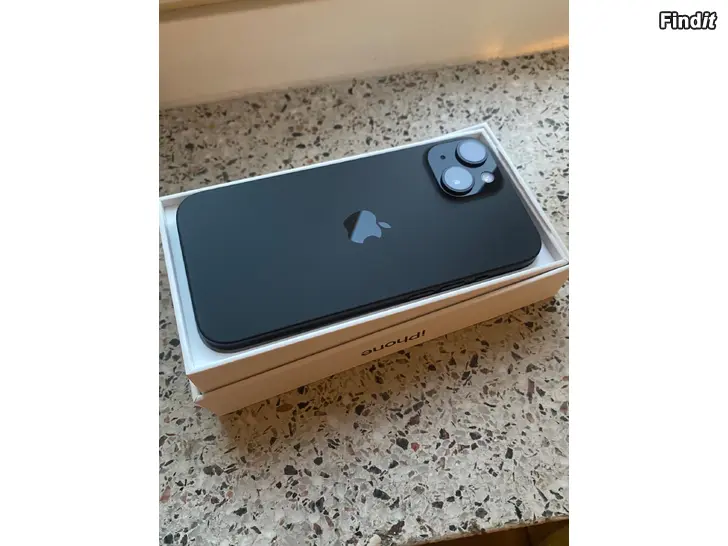 Myydään iPhone 15 5G 128Gt black
