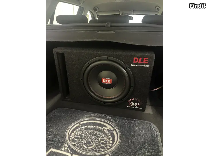 Säljes DLE 12 Subwoofer med förstärkare
