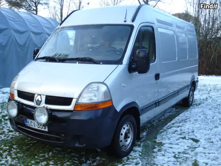 Myydään pakettiauto renault master