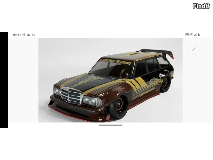 Säljes BlackSmoke Mercedes S123