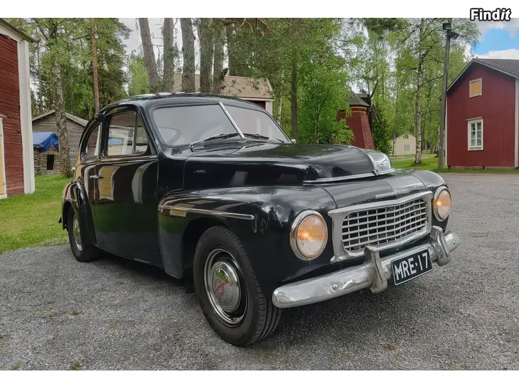 Säljes Volvo PV 444 -56 veteranregistrerad