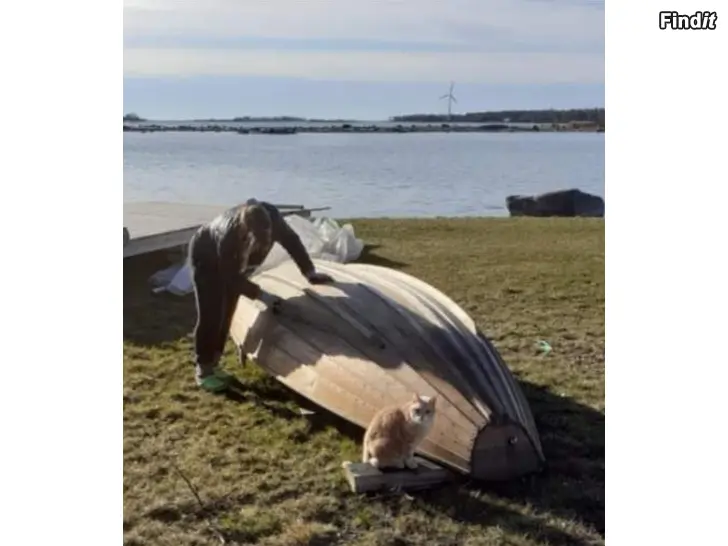 Säljes Roddbåt, eka
