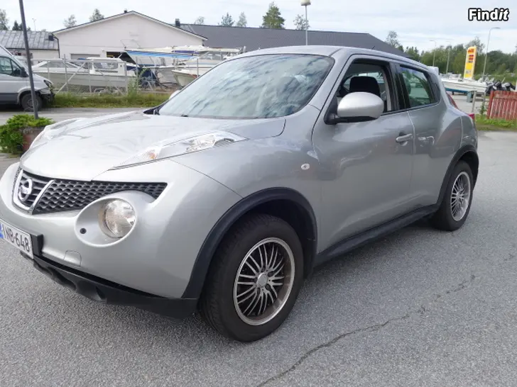 Säljes NISSAN JUKE 1.6i 5d Visia, 143tkm -14 bes. 6/25 Säljes NISSAN JUKE 1.6i 5d Visia, 143tkm -14 bes. 6/25