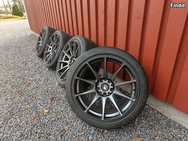 Myydään 5x120 Japanracing