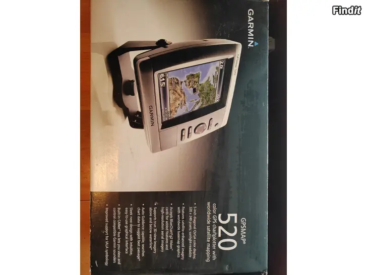 Säljes Garmin gpsmap 520 med karta Gulf of bothnia