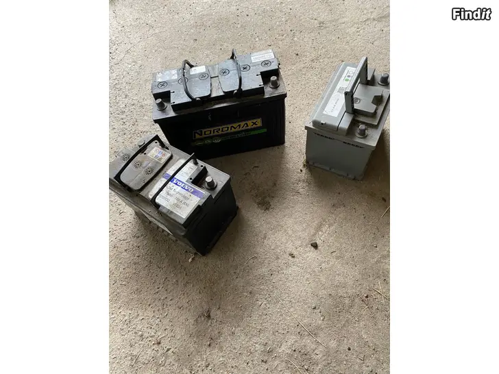 Säljes Begagnade batterier