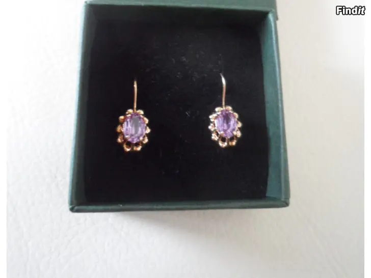 Myydään 14K Kultakorvakorut Turkukorut Aulin