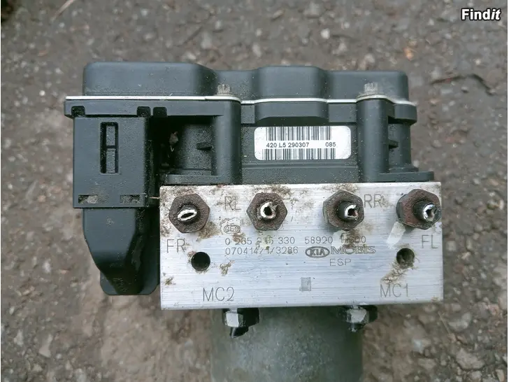 Myydään Kia Ceed 2008 ABS/EPS-yksikkö Bosch 0265950694