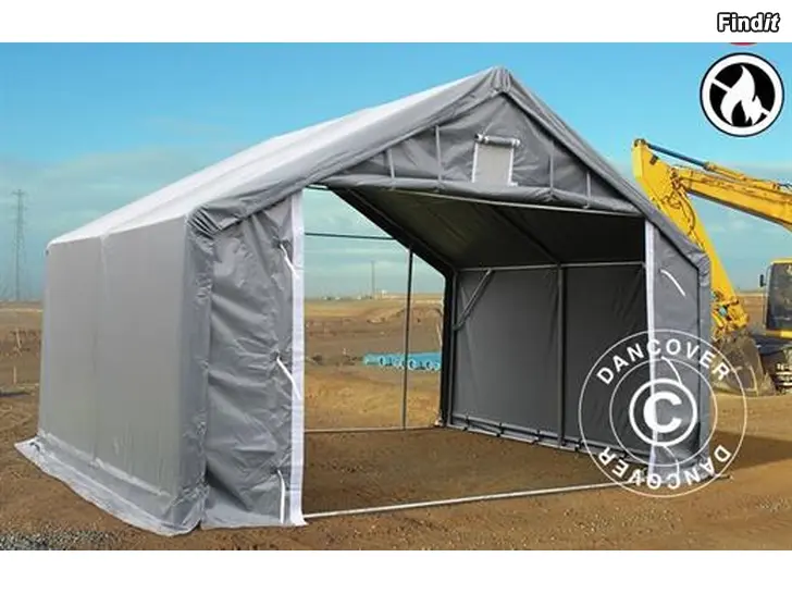 Säljes Lagertält PRO 5 x 4 x 2 x 3,39m PVC 13699