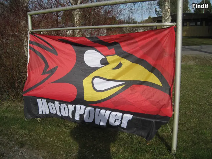 Säljes MotorPower LIppu / Flagga