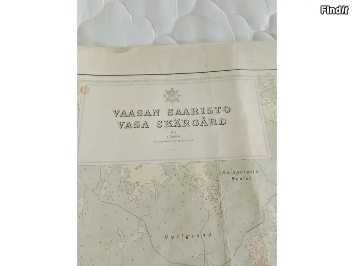Säljes Vasa skärgård karta