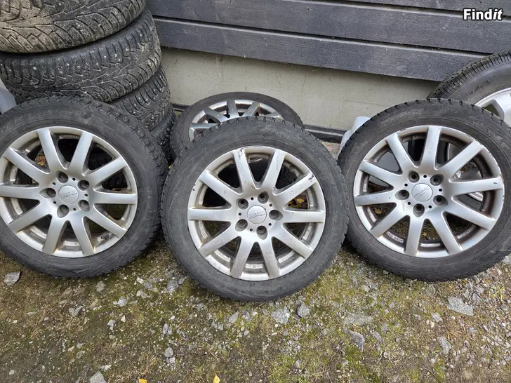 Myydään 16 aluvanteet talvirenkailla