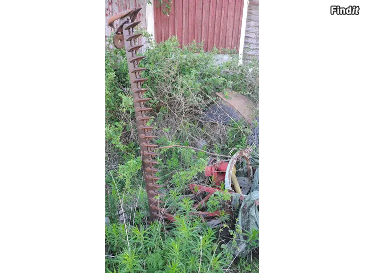 Säljes Slåtterbalk, arbetsbredd 2 meter
