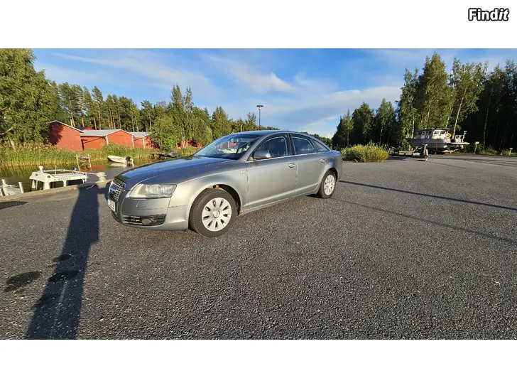 Säljes Audi A6 2007 2.0 bensa automaatti