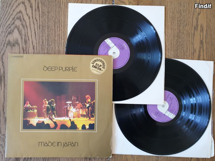 Säljes Deep Purple, Made in Japan. Vinyl 2LP