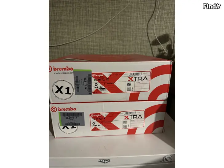 Säljes Nya Brembo XTRA LINE bromsskivor och klossar