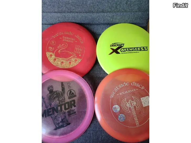 Säljes Frisbeegolf discar