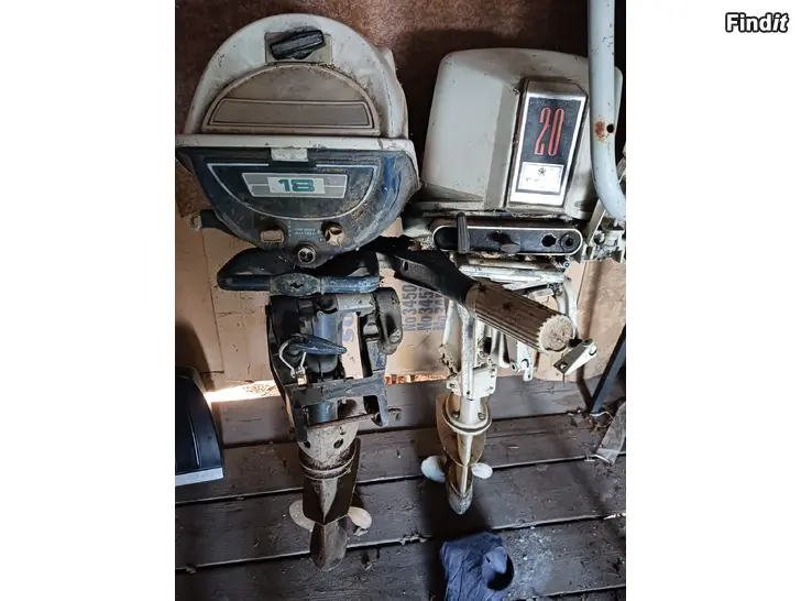 Säljes BJUD 2 st Båtmotorer