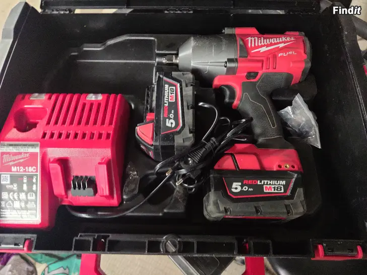 Säljes Milwaukee M18 pulttipyssy