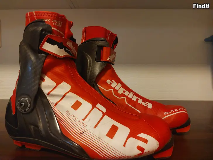 Säljes Alpina Elite Pro Skate skidskor 39