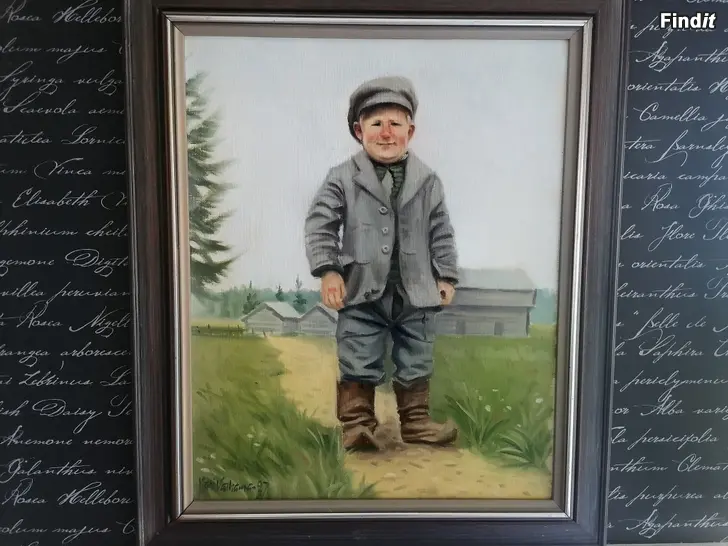 Myydään Kari Valkama taulu