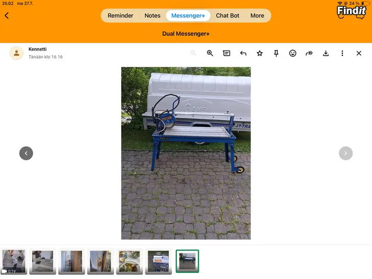 Myydään Kakelskärare