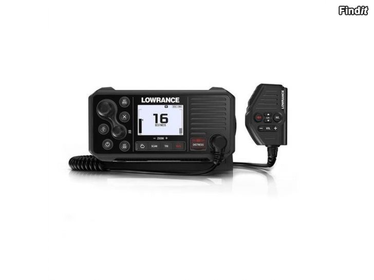 Myydään Lowrance Link-9 VHF Radio - Sisäänrakennettu AIS- ja GPS-vastaanotin