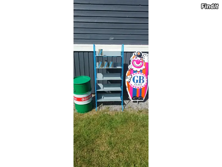 Säljes GB gubben säljer prylar. Oljeburk, castrol