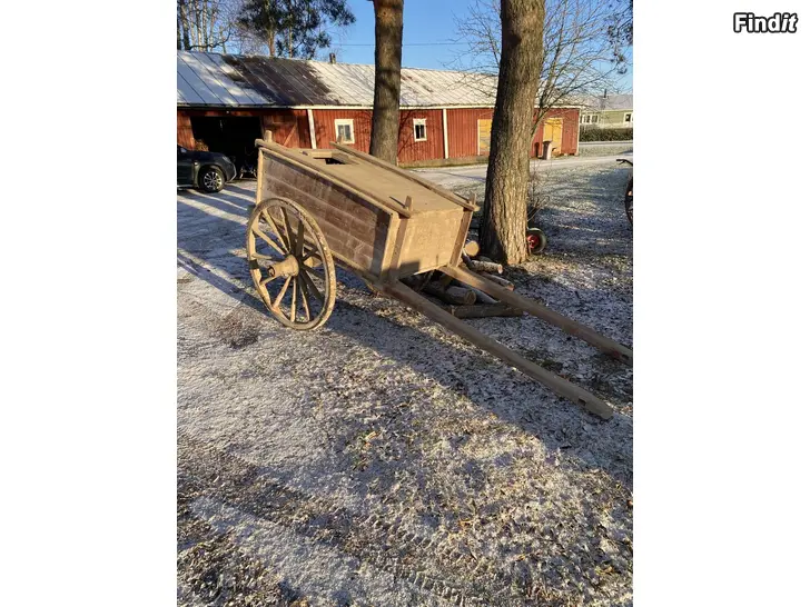 Säljes Kärra till häst