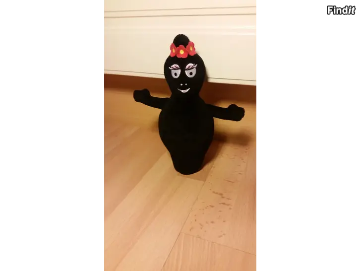 Säljes Barbamama pehmolelu musta  20cm  -7e