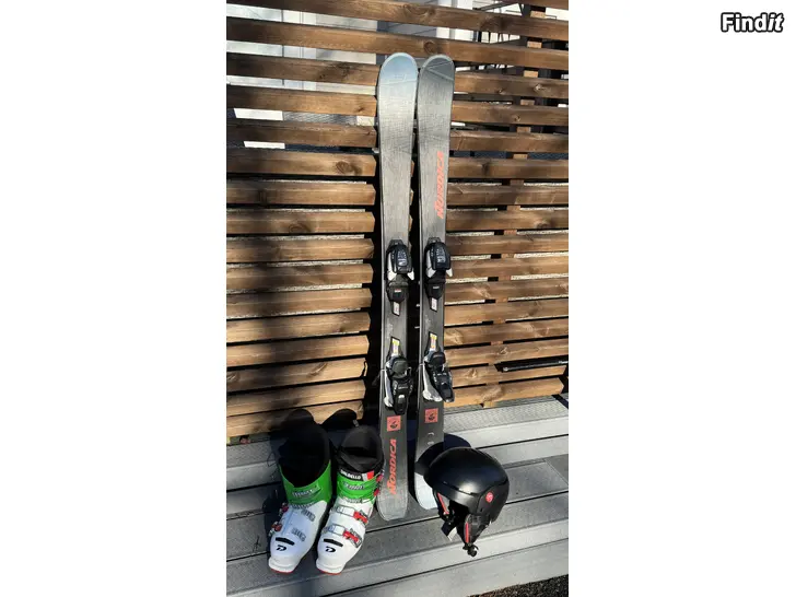 Myydään Twintip-sukset 128cm ja monot kokoa 36-37