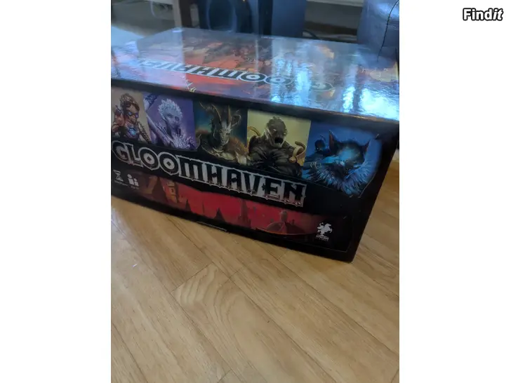 Säljes Gloomhaven Brädspel med laserskärd sortering