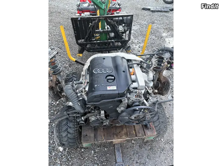 Myydään 1,8t motor och växellåda