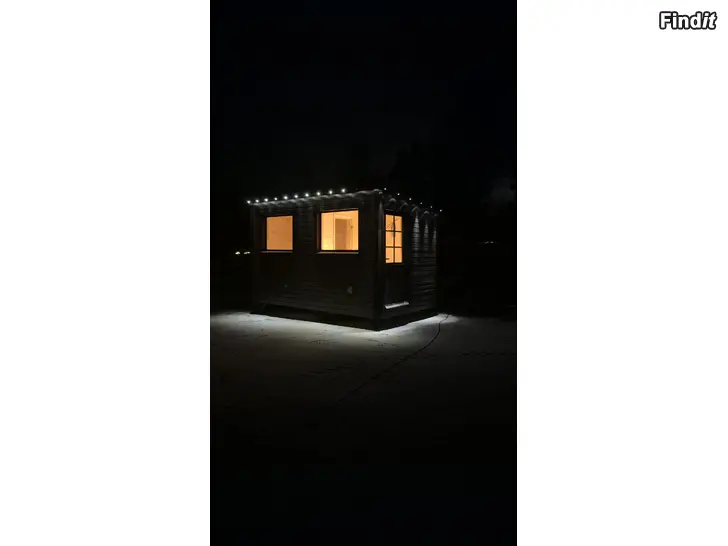 Säljes Nytilverkad gårdsbastu