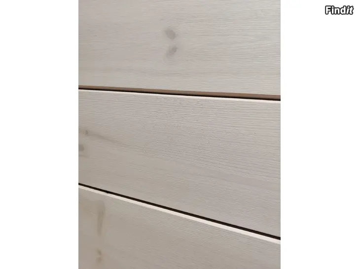 Säljes 2,99e/m Timmerpanel 20x170 vitlackad Wisa endspontade  gammal 1-kvalitet