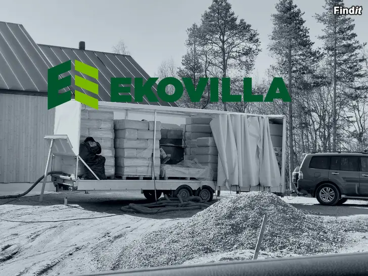 Säljes EKOVILLA blåsull installerat till bra pris