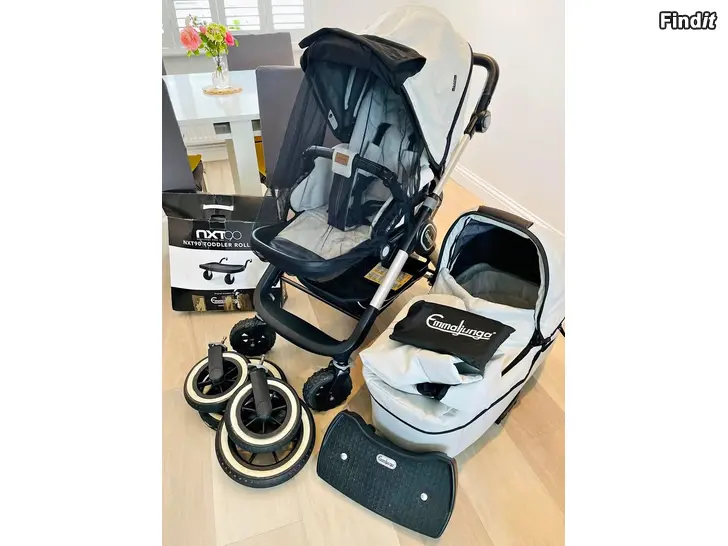 Myydään Emmaljunga NXT90 F Duo Lounge -rattaat