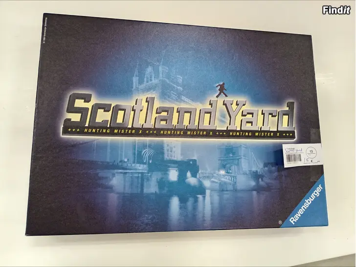 Myydään Scotland Yard peli