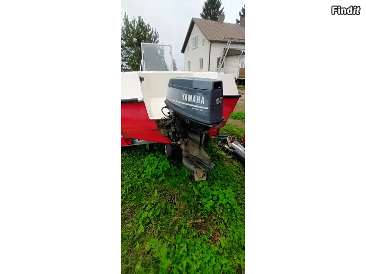 Myydään Finnark 460r pulpettivene