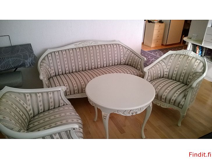Säljes Laitilas rokokoo style möbler