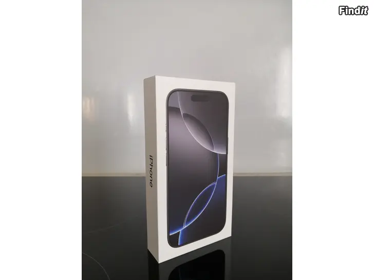 Myydään Avaamaton iphone 16 pro