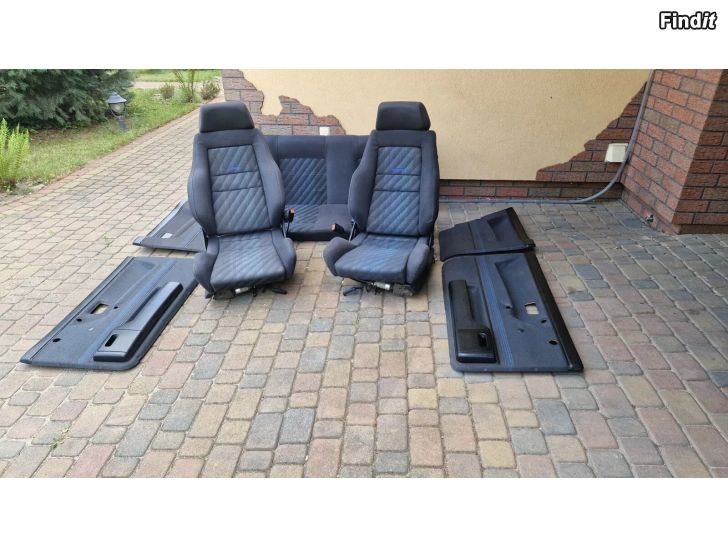 Myydään golf 2 sisustus recaro