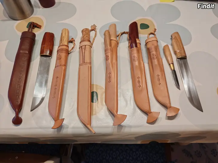 Säljes Puukkoja lahjaksi tai keräilyyn