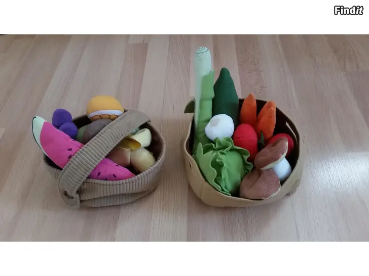 Myydään Ikea Duktig leikkivihannekset ja Låtsas vihannekset hedelmät -12e