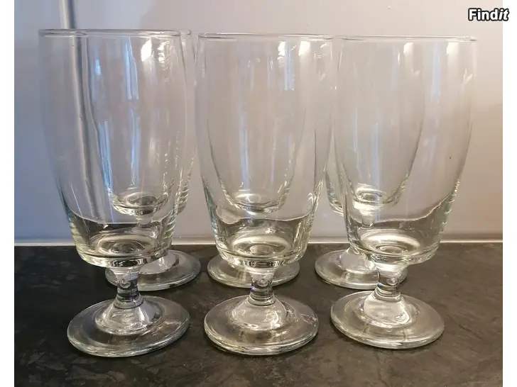 Myydään Lasit/Glas 16cm korkeat/höga 6kpl/st